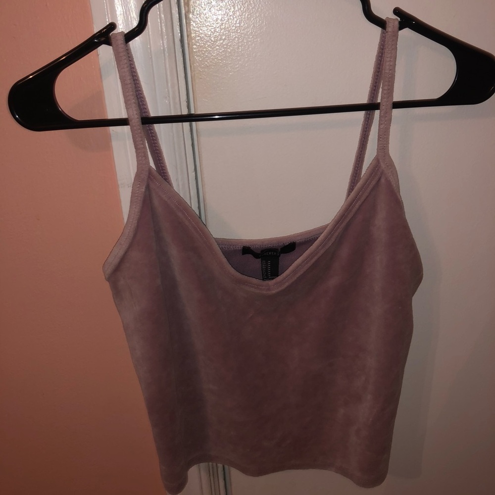 Forever 21 lavender crop